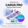 Canva Pro Subscription – Premium Design Tools & Features