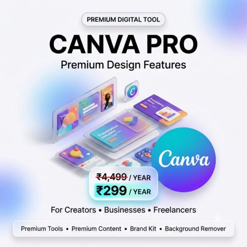Canva Pro Subscription – Premium Design Tools & Features
