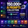 AI Prompts Bundle | 1000+ ChatGPT, Marketing, Business & Content Prompts
